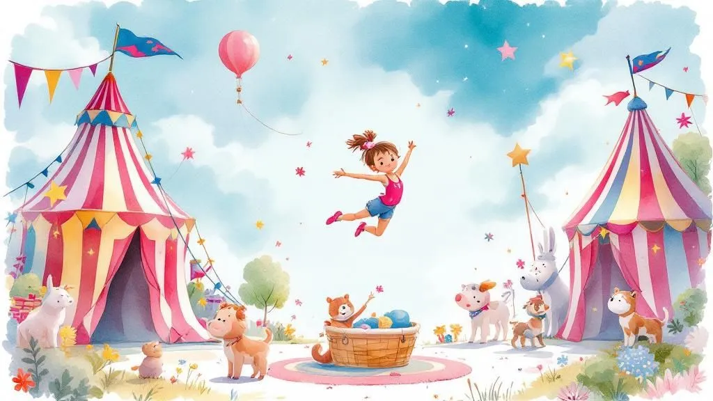 Kindertheater in der StädteRegion (Baesweiler): Poly Popcorn – Zirkuskind