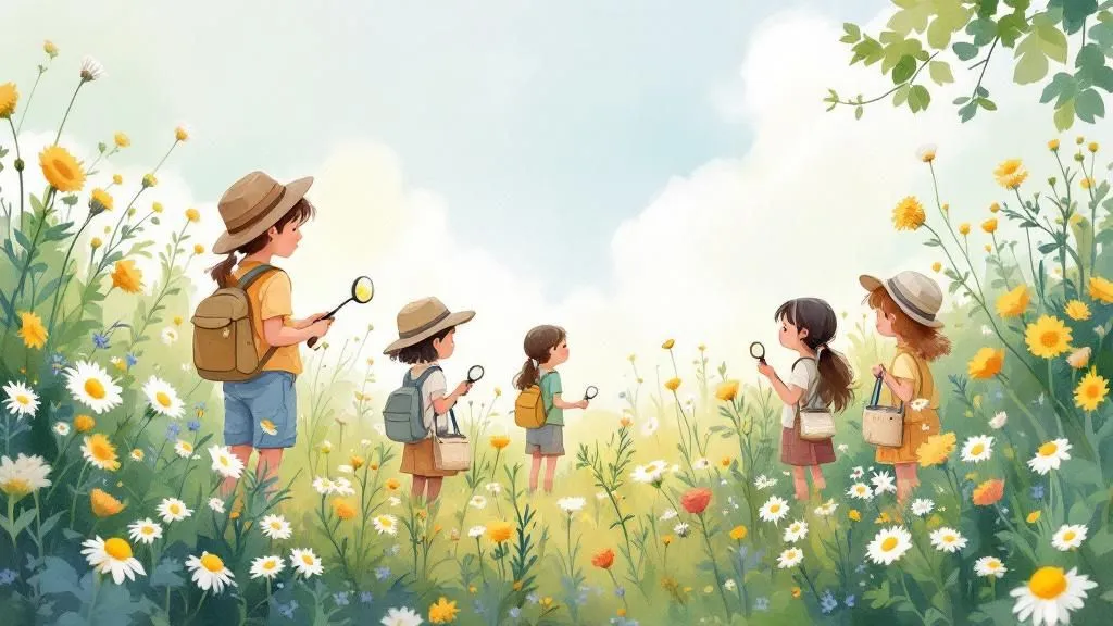 Kleine Wunder der Natur - Kräuterwanderung für Kinder von 7 bis 11 Jahren