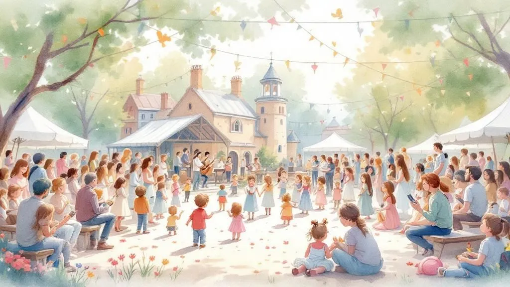 Konzert zum Kinder- und Dorffest in Rödlitz