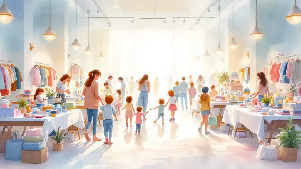 Flohmarkt bei famila in Buchholz idN