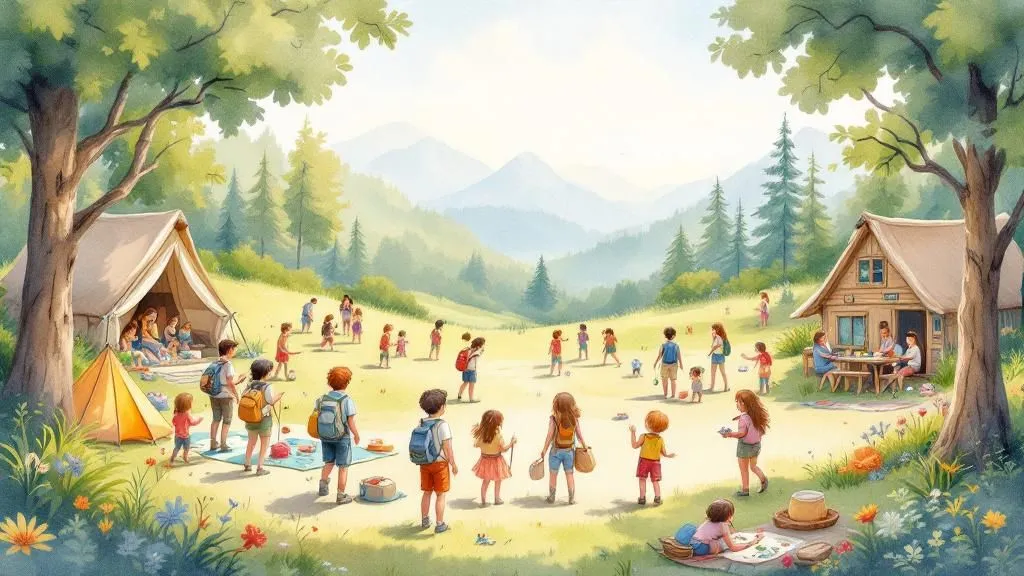 Kinder und Jugendzeltlager