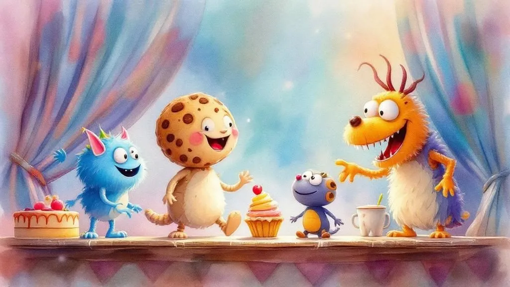 Das Keks- und Kuchenmonster“ - Figurentheater