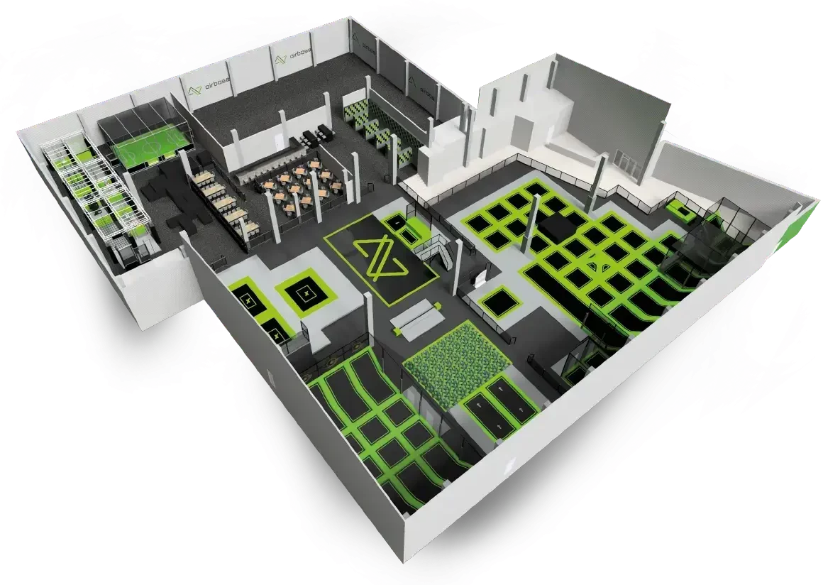 AIRBASE ASCHAFFENBURG - HÖSBACH Trampolin und Funpark – Bild 2
