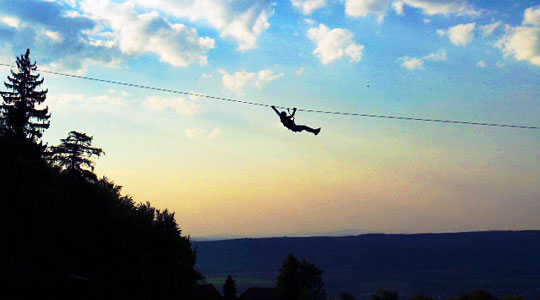 Europa-Kletterwald, Kletterpark und Mega-Flying-Fox – Bild 2