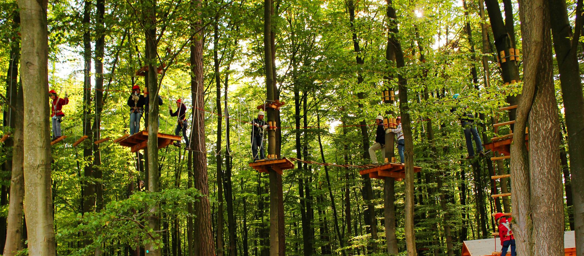 Europa-Kletterwald, Kletterpark und Mega-Flying-Fox – Bild 5