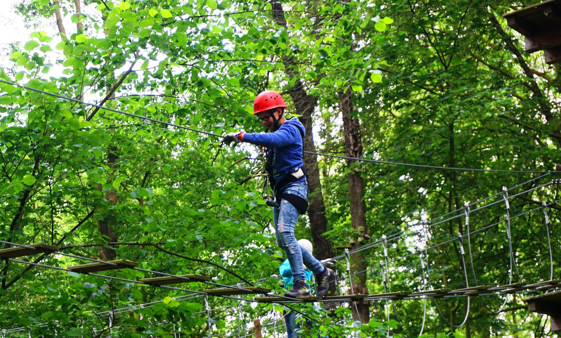 Europa-Kletterwald, Kletterpark und Mega-Flying-Fox – Bild 6