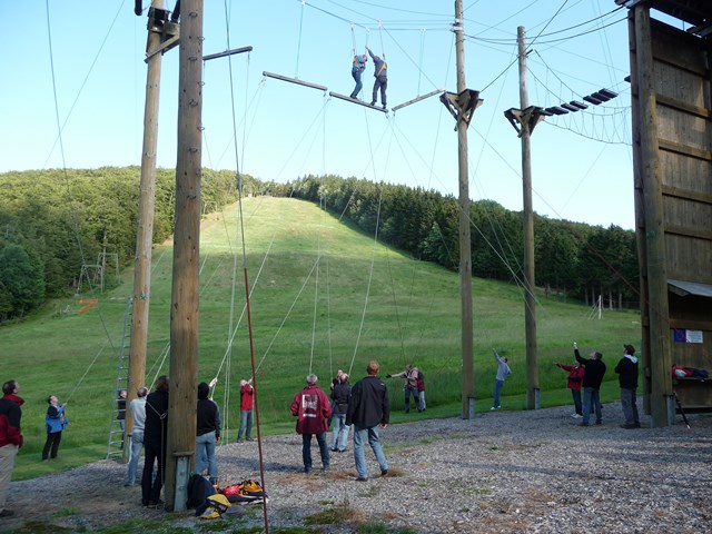 Hochseilgarten Schlossberg in Küstelberg – Bild 2