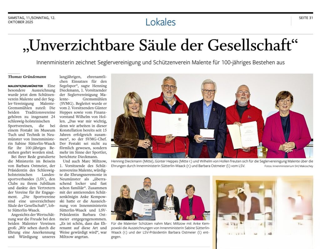 Schützenverein Malente von 1925 e.V. – Bild 2