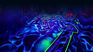 5 Welten - 3D Schwarzlicht Minigolf – Bild 5