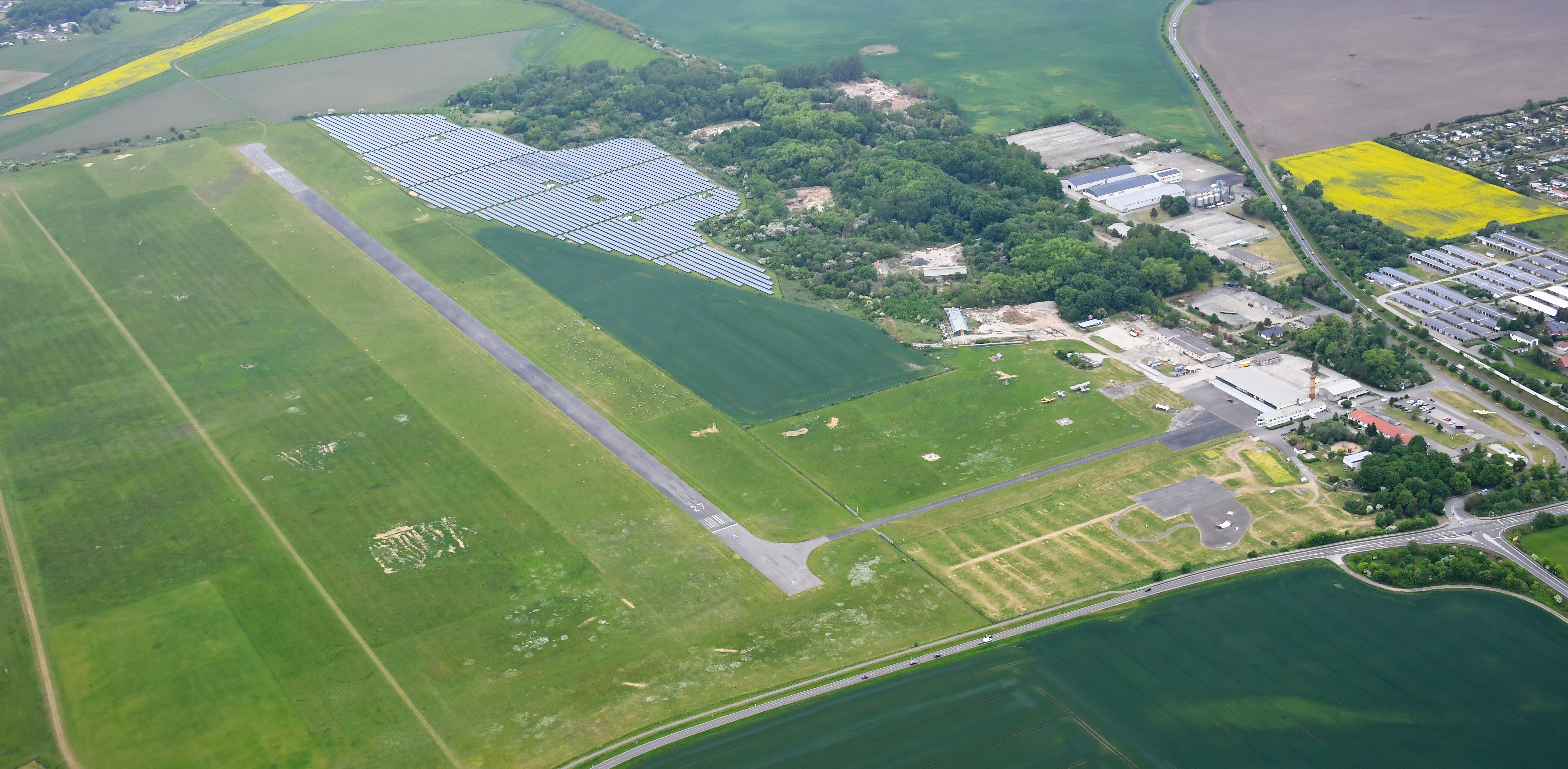 Flugplatz Anklam - Otto Lilienthal - EDCA – Bild 2