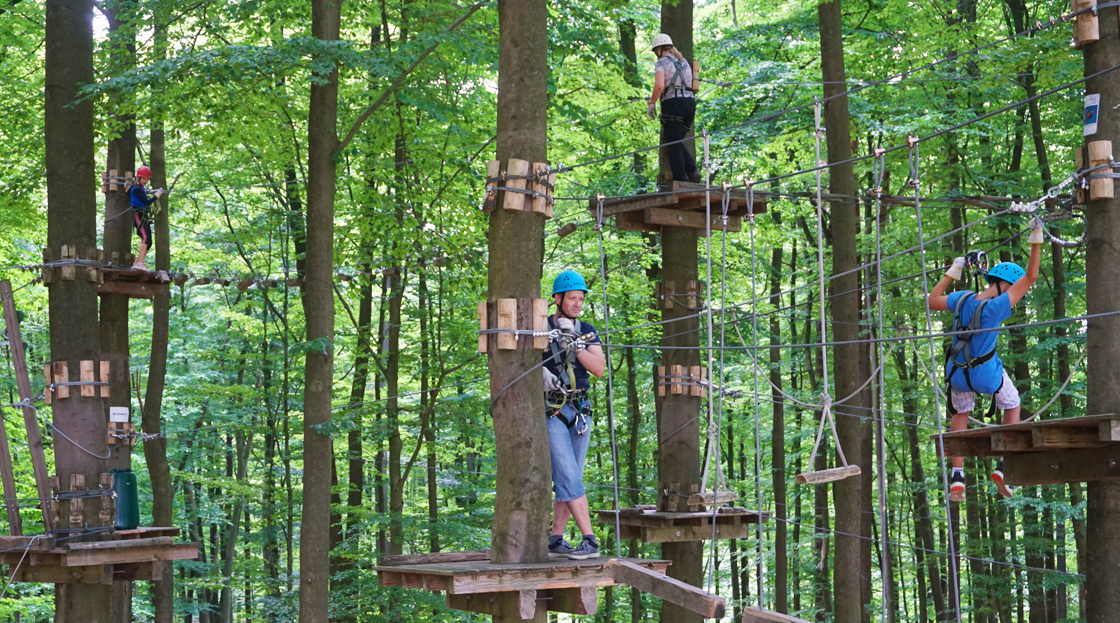 Kletterwald / Kletterpark Kassel, der Kletterfreizeitpark – Bild 2