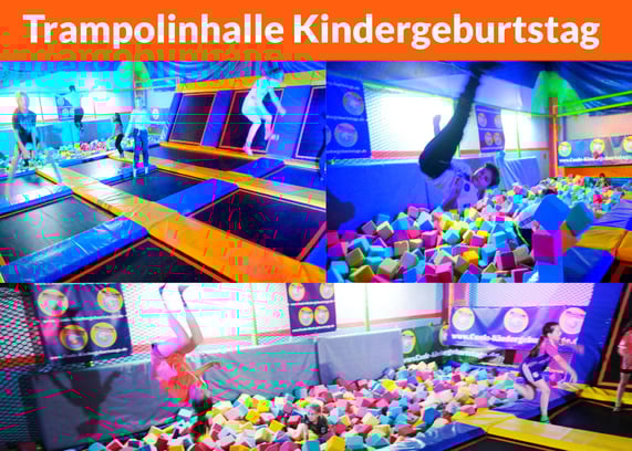 Kindergeburtstag feiern - Trampolinhalle, Bubblesoccer, Nerf, Lasertag, Schwarzlicht Fußball – Bild 3