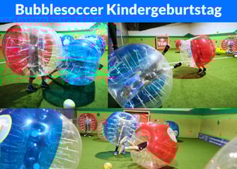 Kindergeburtstag feiern - Trampolinhalle, Bubblesoccer, Nerf, Lasertag, Schwarzlicht Fußball – Bild 4