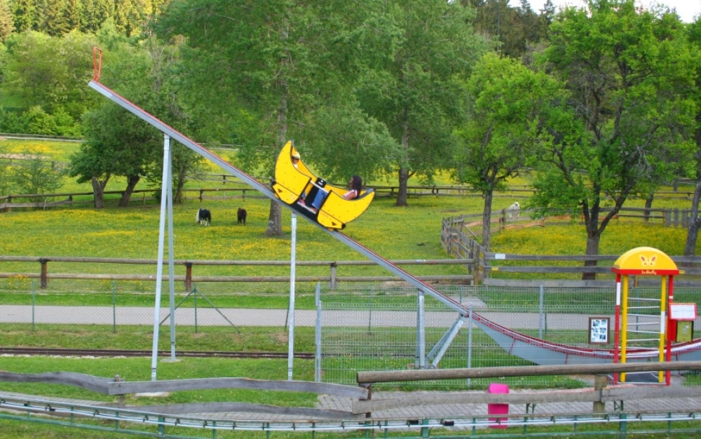 Kindereisenbahn und Miniaturdorf – Bild 5