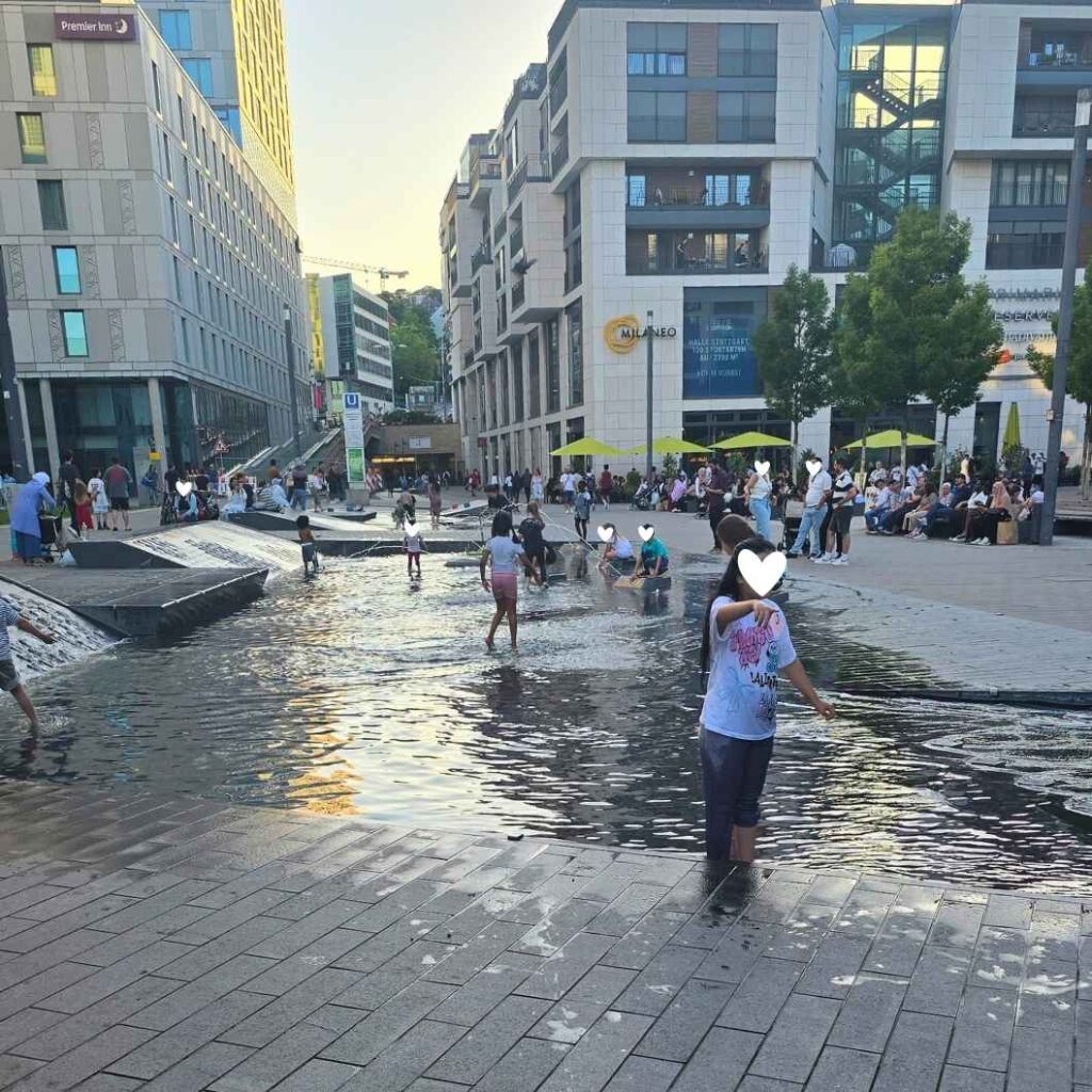 Wasserspielplatz am Mailänder Platz – Bild 6