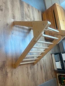 Holzkopf Klettergerüst für Kinder – Bild 1