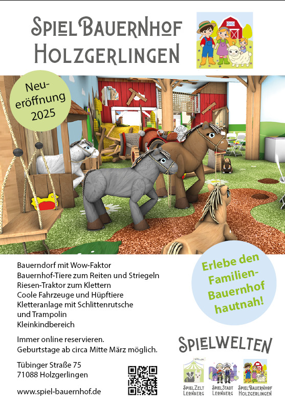 Spiel Bauernhof Holzgerlingen - Indoorspielplatz & Café – Bild 3