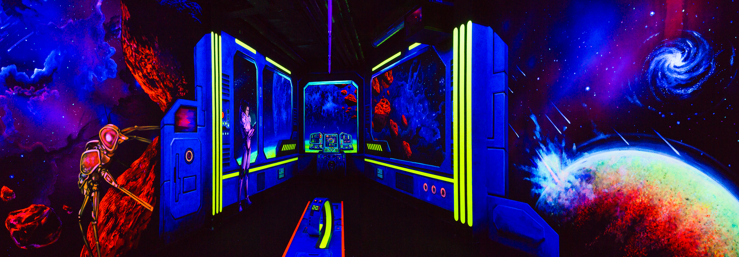 Simigolf 3D Schwarzlicht Minigolf - simigo GmbH – Bild 3