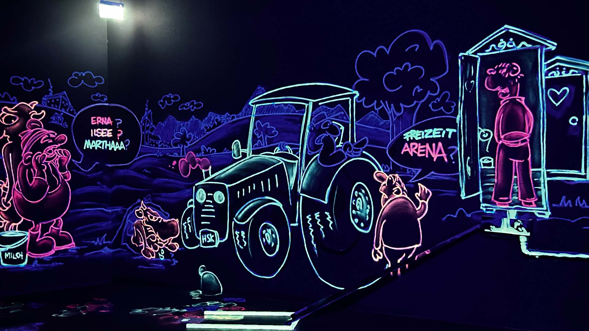 Freizeitarena Brilon Lasertag & 3D Schwarzlicht Minigolf – Bild 2