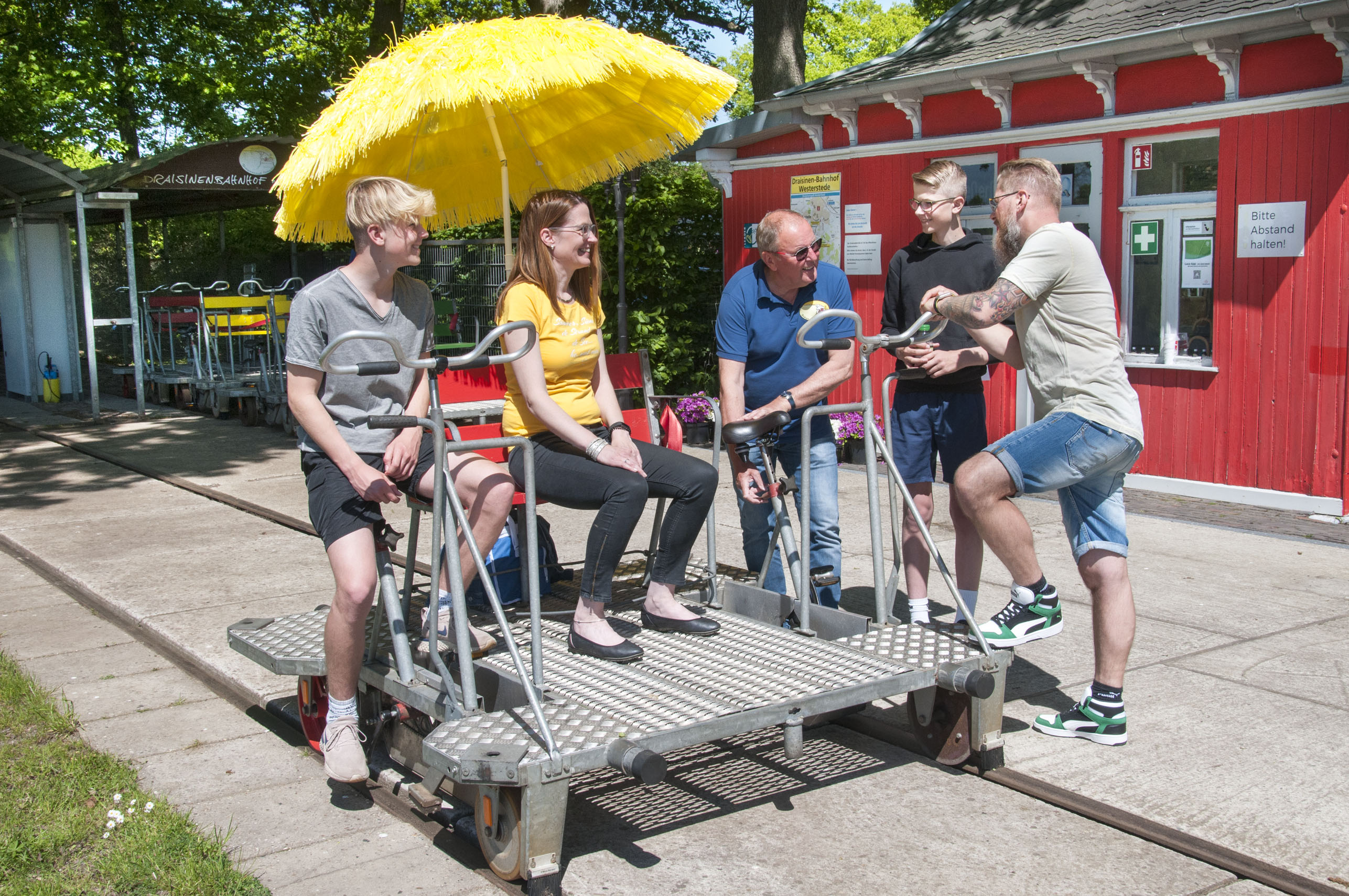 Draisinenspaß Ammerland – Bild 2