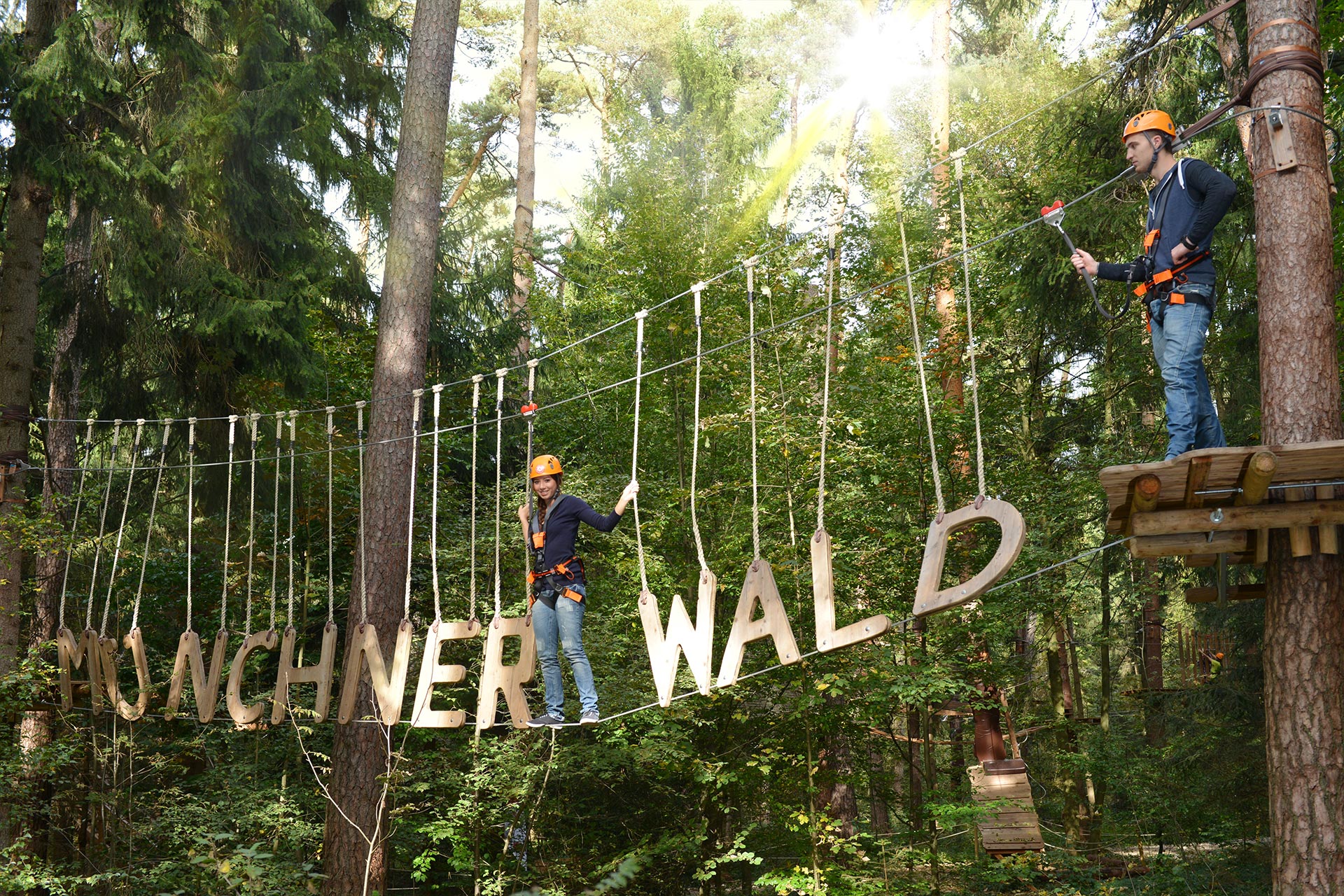 Münchner Wald Kletterwald Vaterstetten – Bild 3