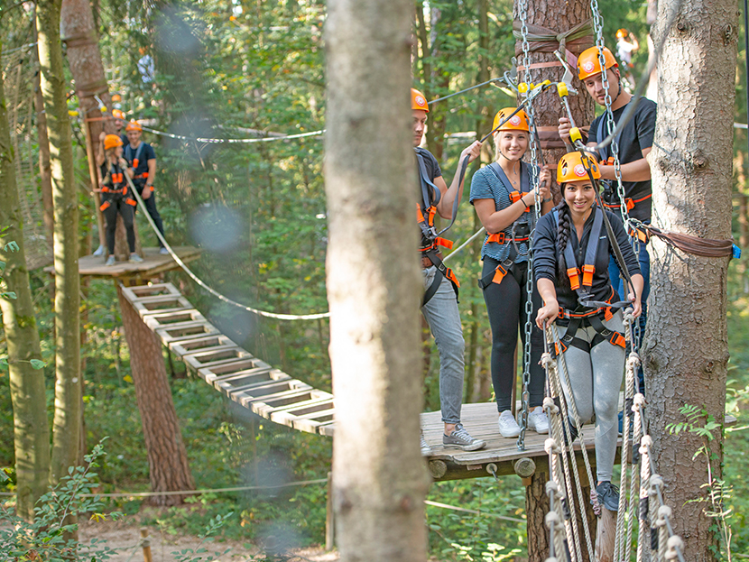 Münchner Wald Kletterwald Vaterstetten – Bild 5