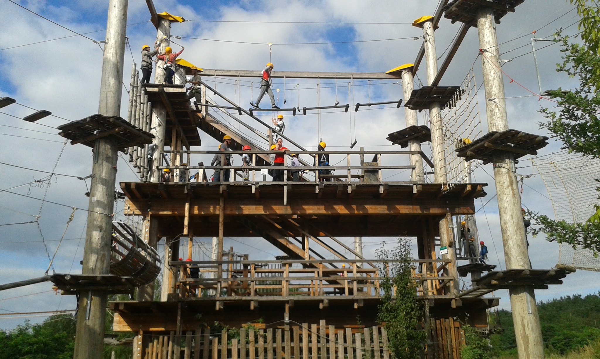 Geo Trail - Hochseilgarten am Stausee Bautzen – Bild 2