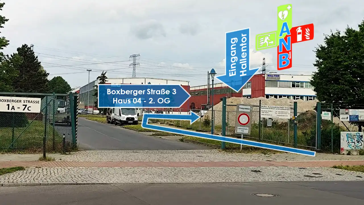 Erste Hilfe Kurs, Brandschutzausbildung Marzahn - ANB Akademie für Notfallmanagement & Brandschutz GmbH (Kurse+Servicecenter) – Bild 3