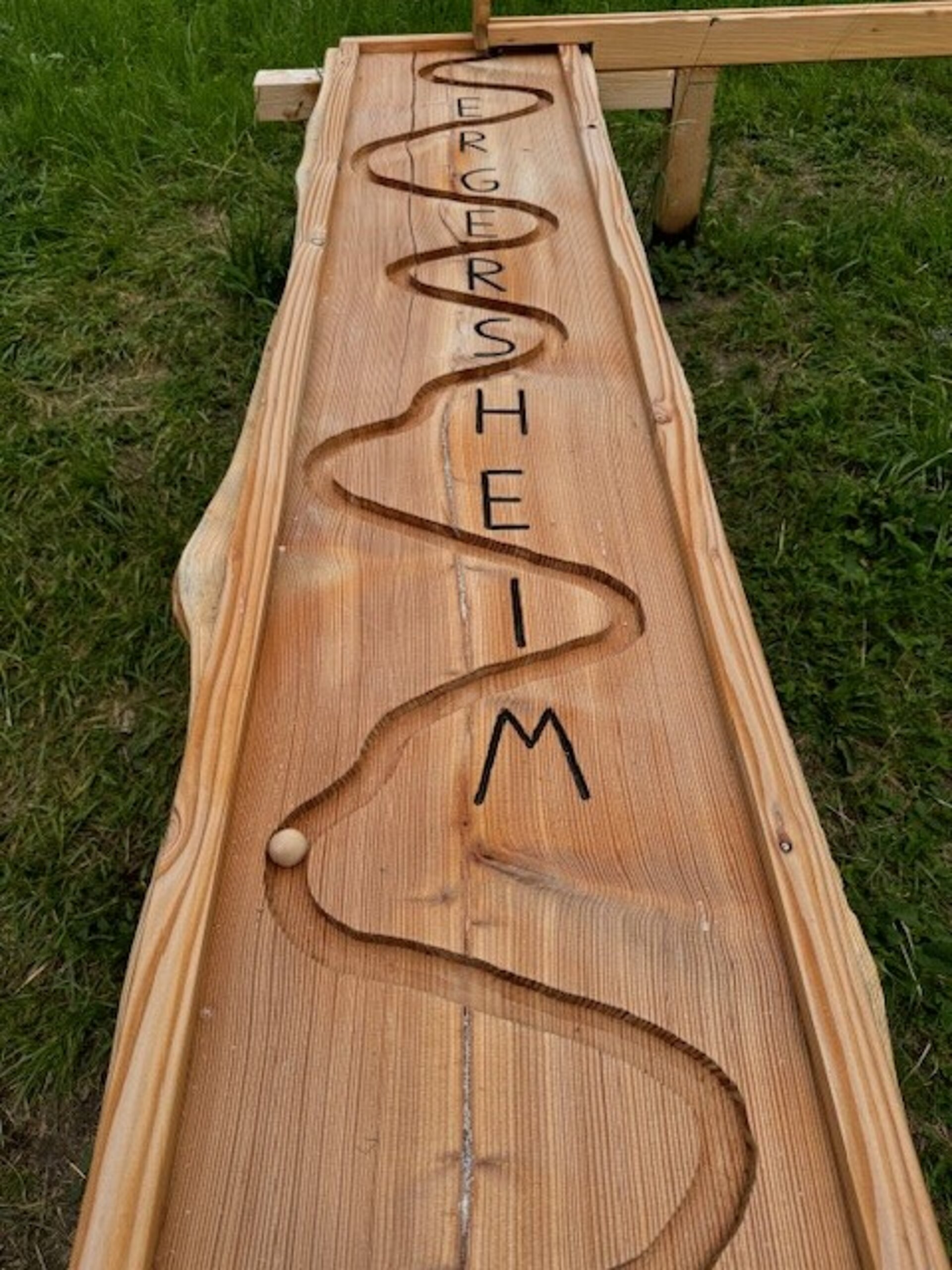 Holzkugelbahn Ergersheim – Bild 1