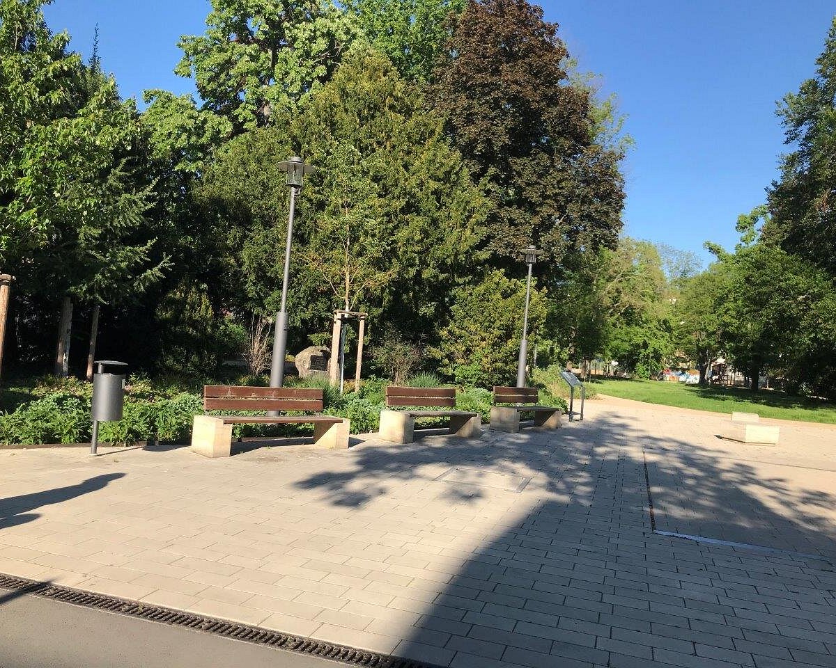 Wasserspiel am Friedenspark – Bild 1