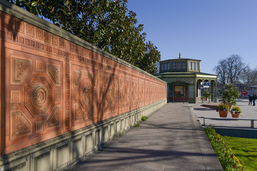 Wilhelma, Eingang Pragstraße – Bild 2