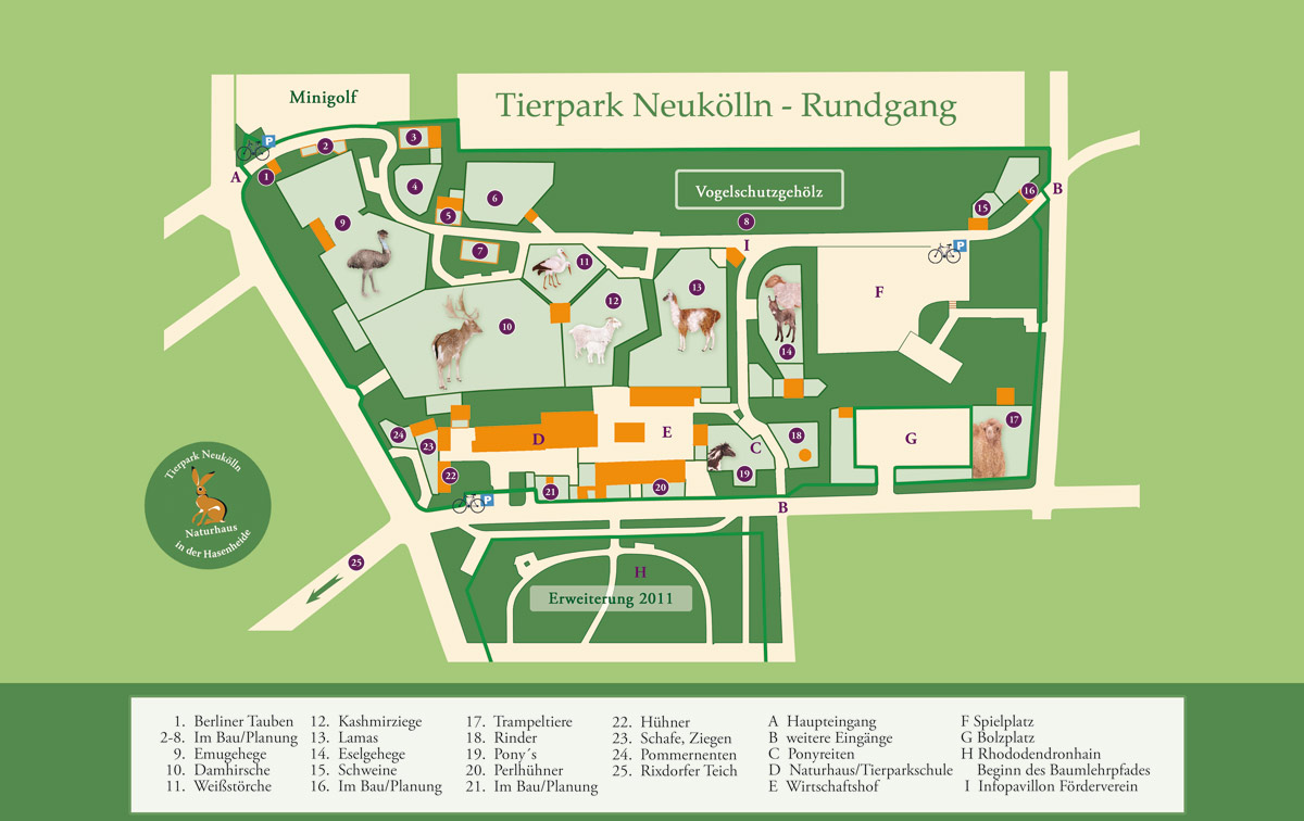 Tierpark Neukölln in der Hasenheide – Bild 3
