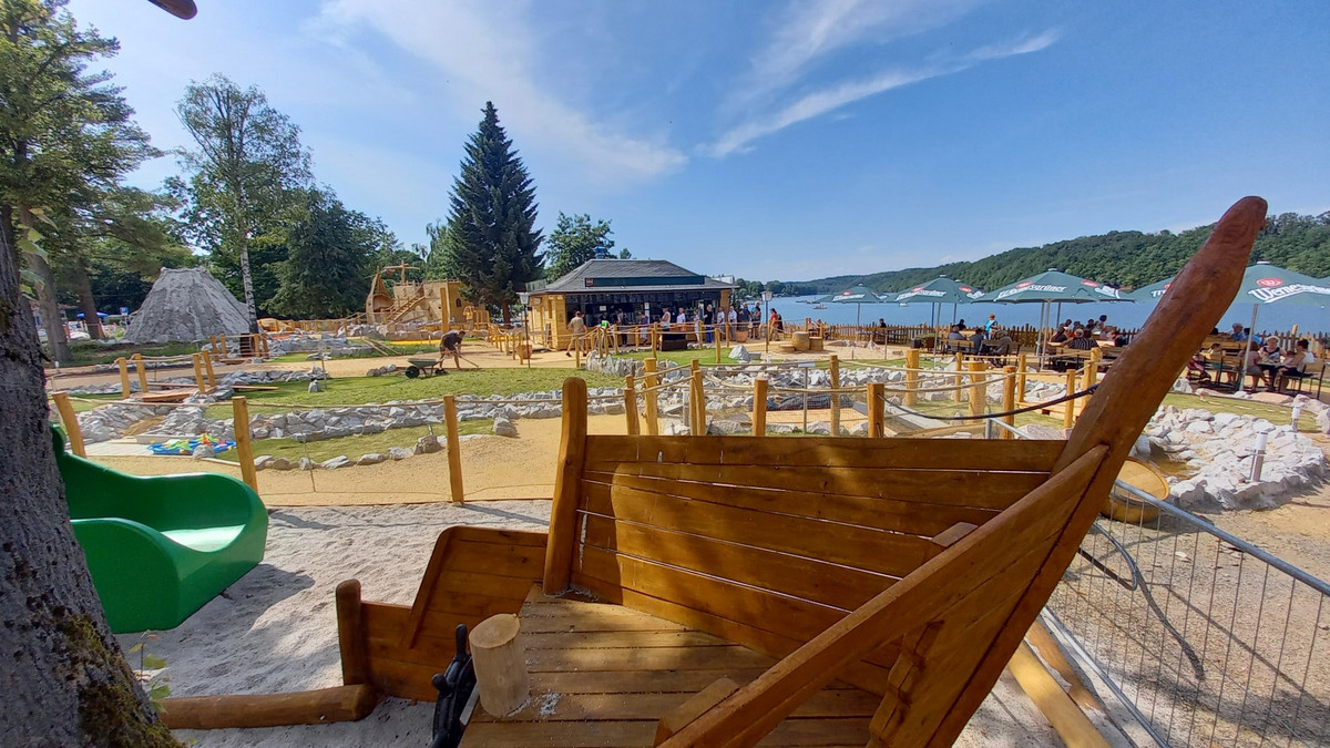 Piratengolf Koberbachtalsperre – Bild 3