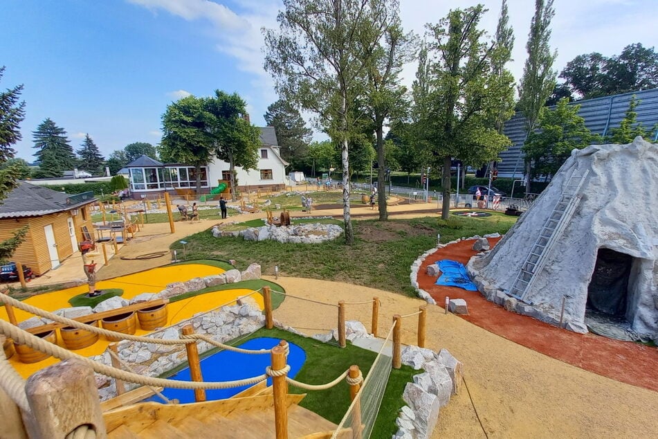 Piratengolf Koberbachtalsperre – Bild 5