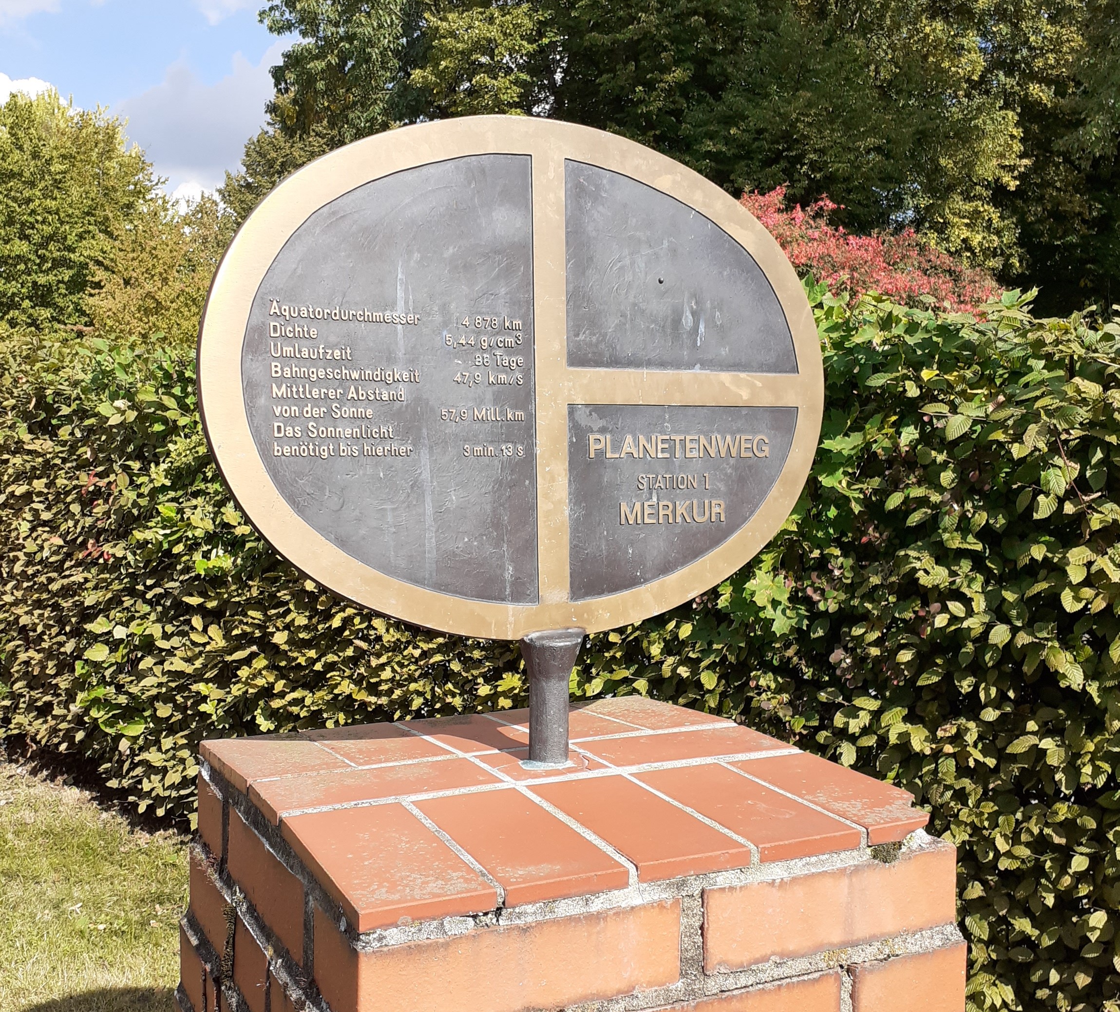 Planetenweg Melle – Bild 5