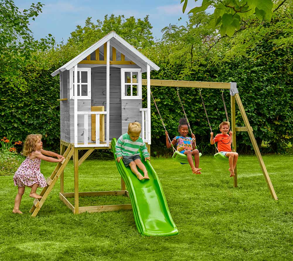 Kleine Rutsche und Schaukel – Bild 3