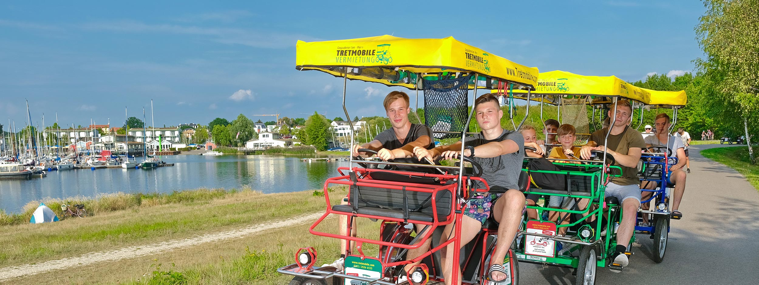 Tretmobile und Fahrradvermietung – Bild 2