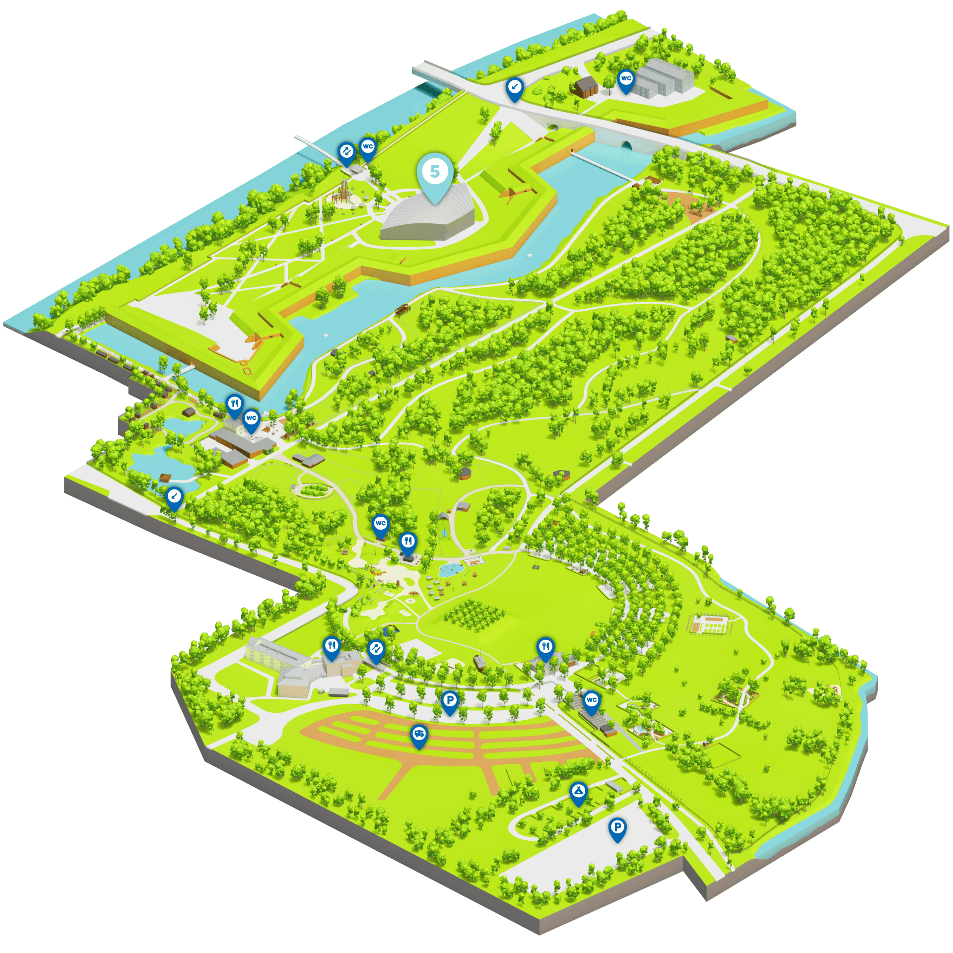 Brückenkopf-Park – Bild 1