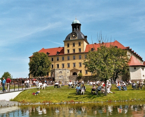 Schlosspark Moritzburg Zeitz (Haupteingang) – Bild 1