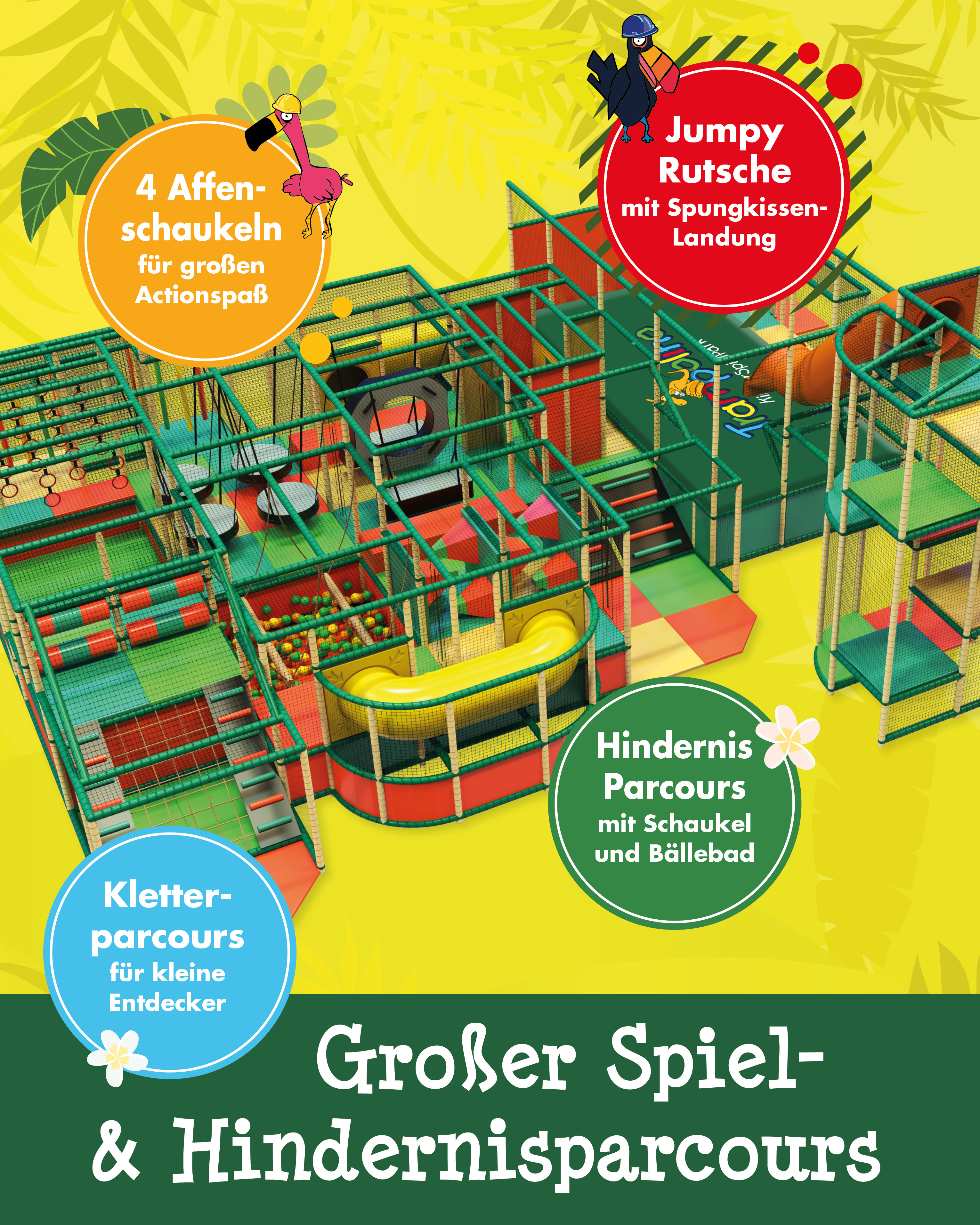 TRAMPOLINO Hilden Kinderspiel- und Trampolinpark – Bild 2