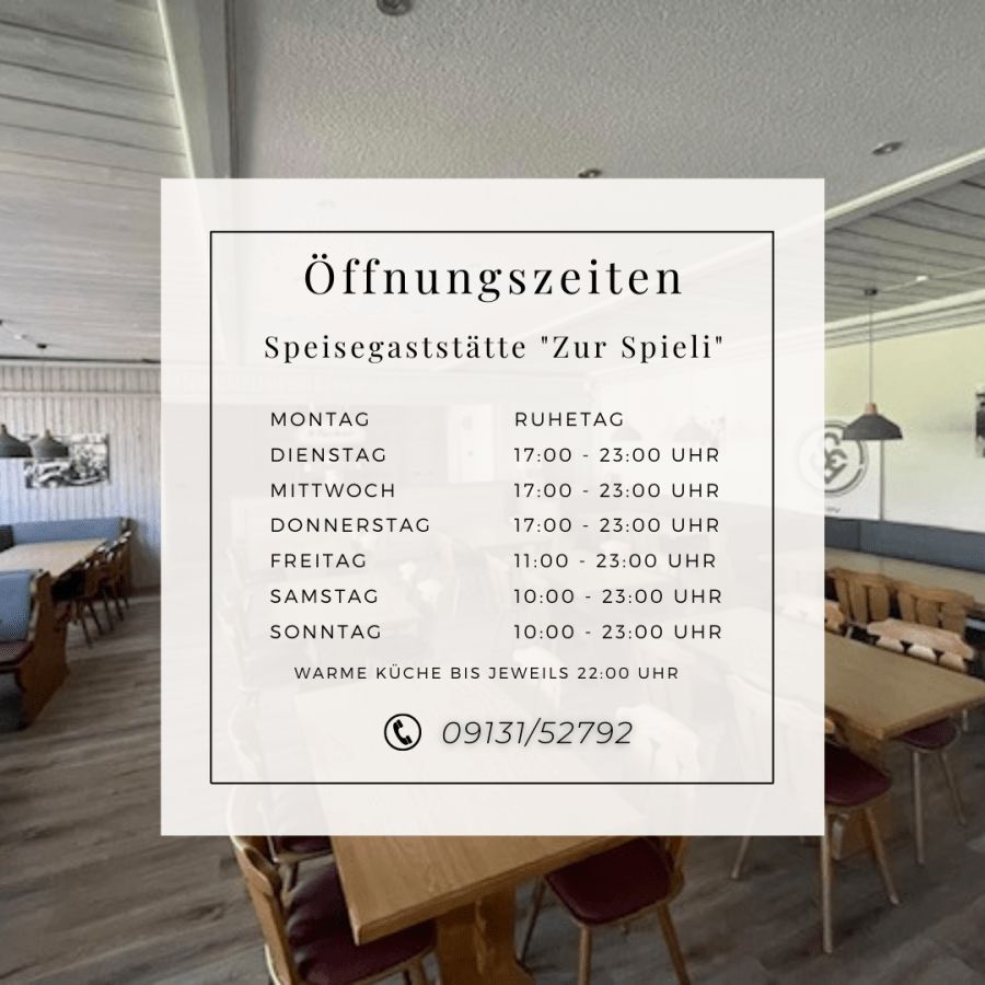 Sportgaststätte "Zur Spieli" – Bild 2