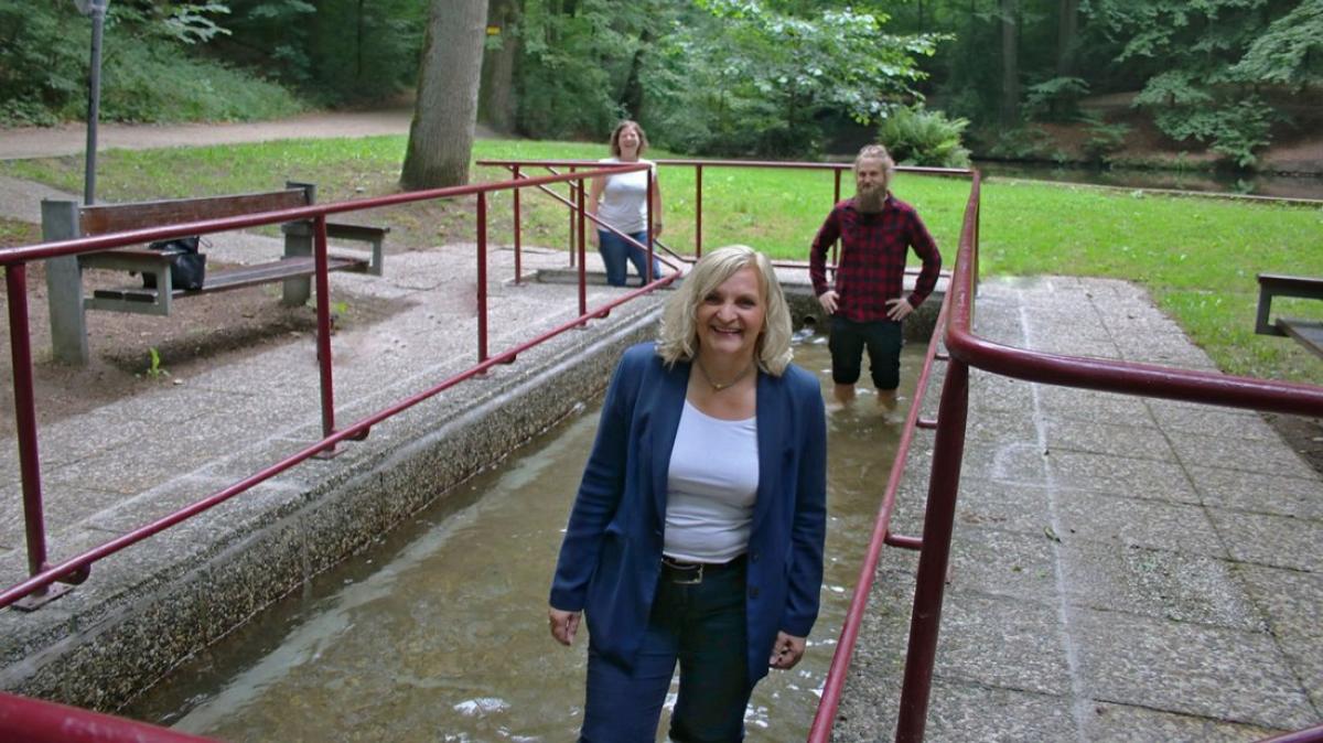 Wassertretstelle Holsteteich im Kasinopark, Alt-Georgsmarienhütte – Bild 6