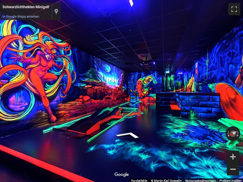 Schwarzlichthelden Minigolf – Bild 3