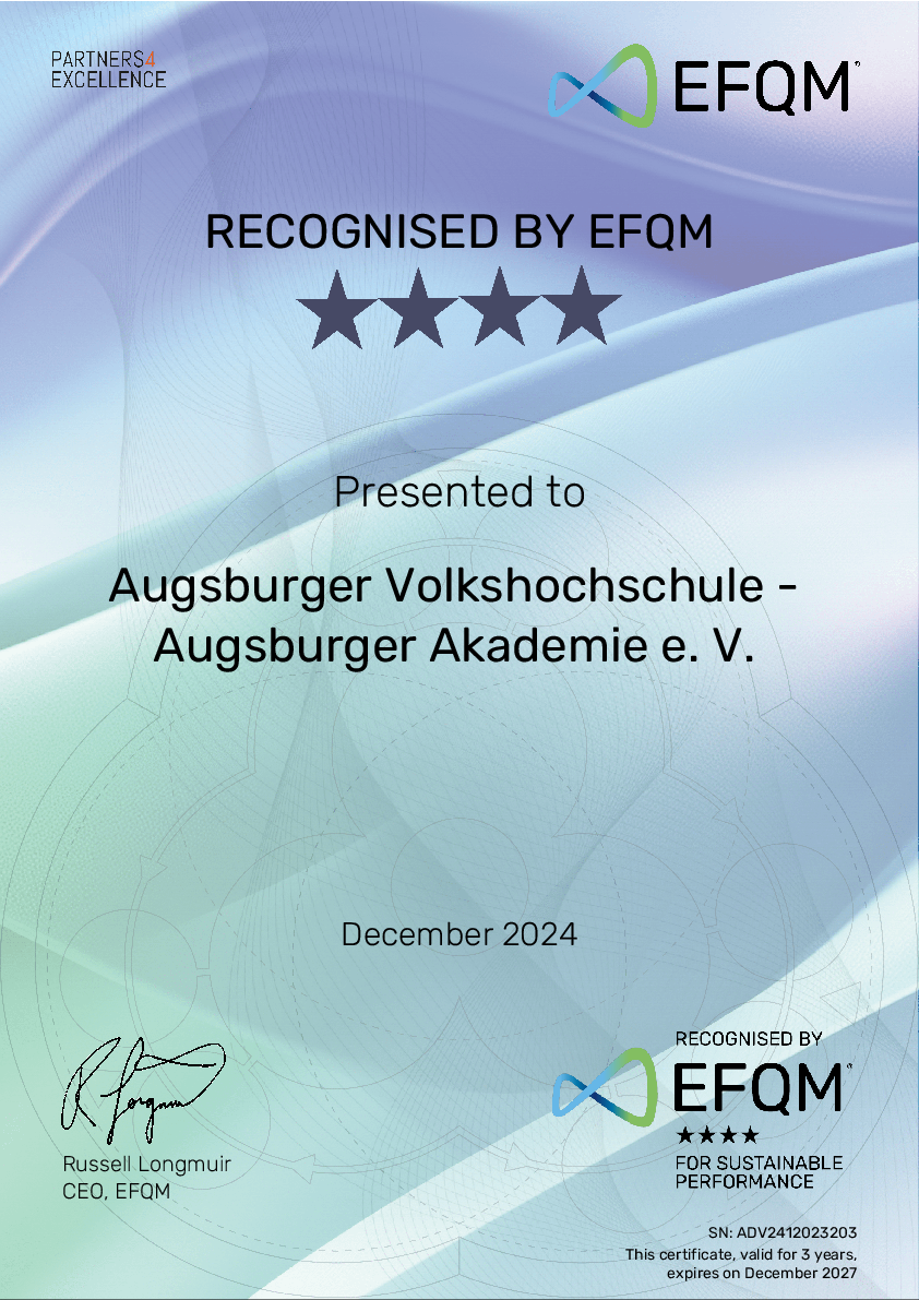 Augsburger Volkshochschule - Augsburger Akademie e. V. – Bild 3