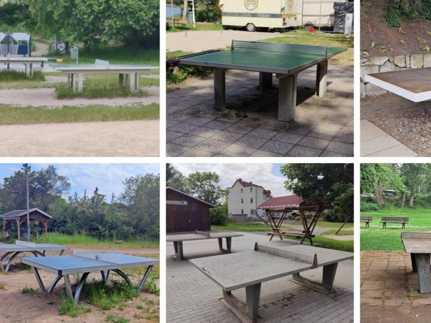 Öffentliche Tischtennisplatte – Bild 1