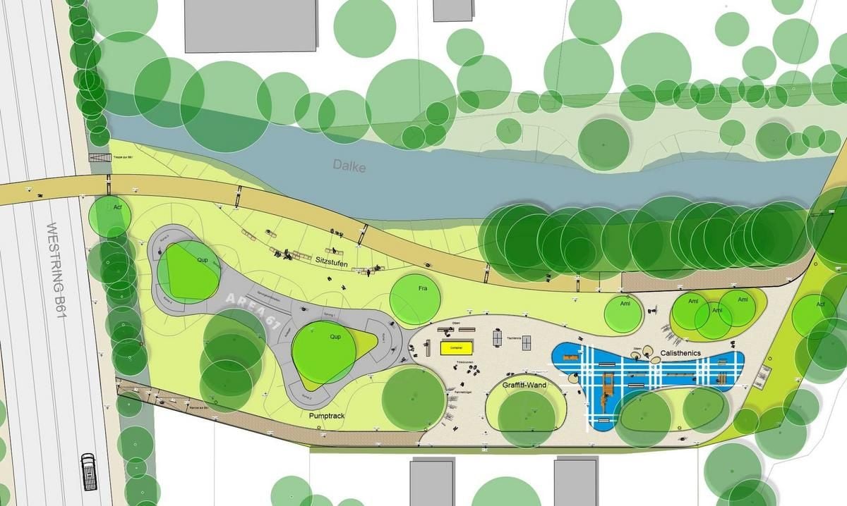 Pumptrack Gütersloh - AREA61 – Bild 2