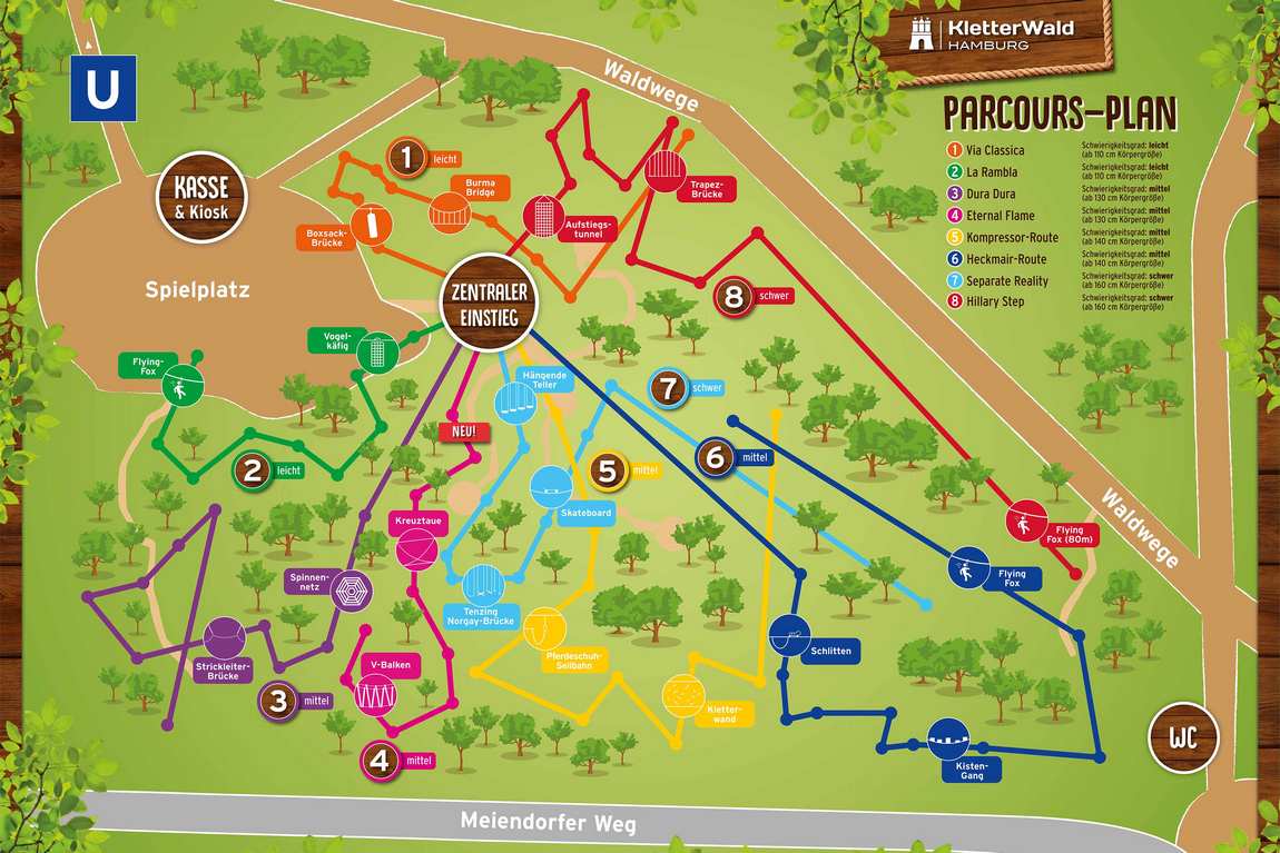 Kletterwald Hamburg – Bild 1