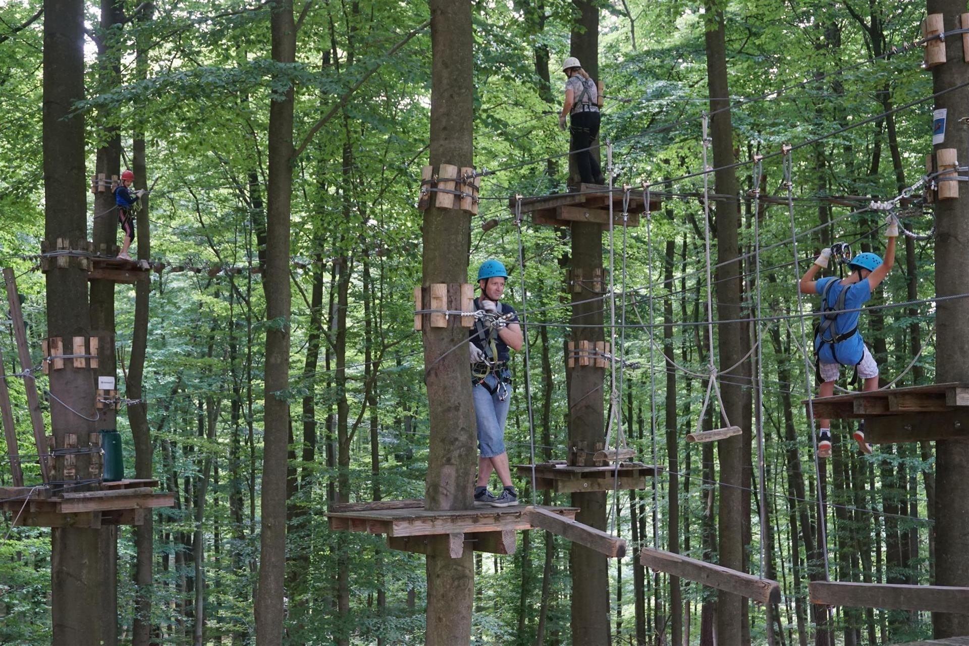 Kletterpark / Kletterwald Hamm, der Kletterfreizeitpark – Bild 5
