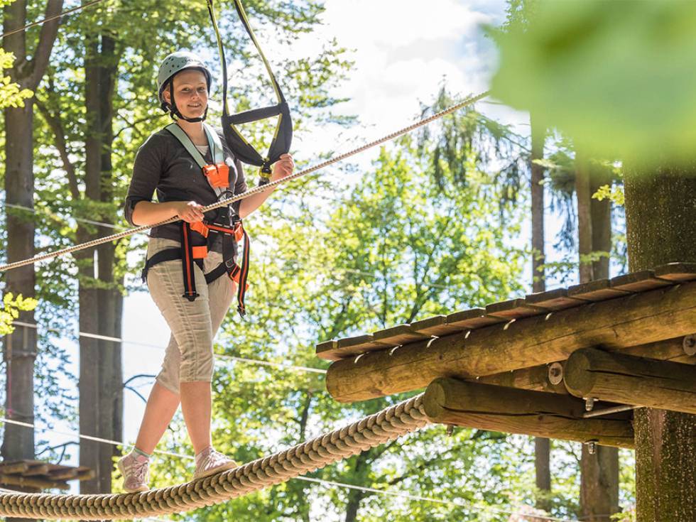 Freizeitpark Rutesheim Waldhochseilgarten – Bild 4