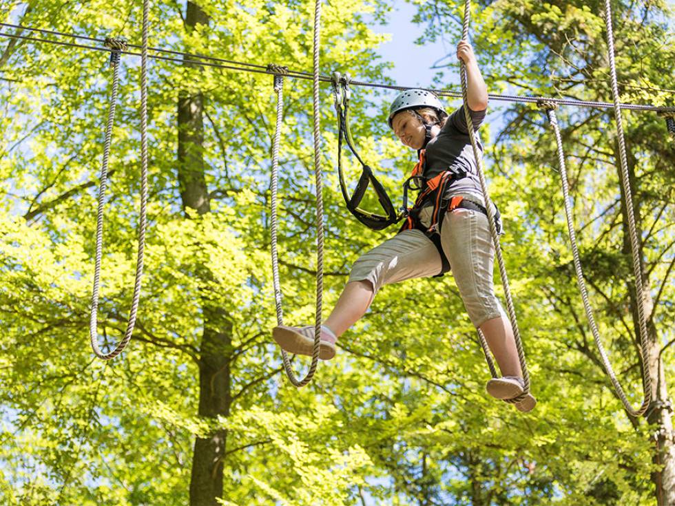 Freizeitpark Rutesheim Waldhochseilgarten – Bild 5